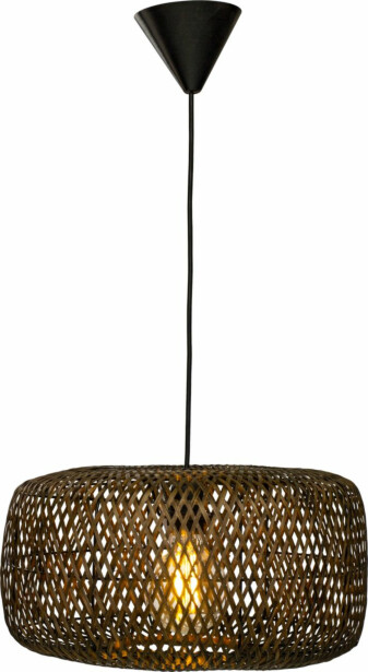 Riippuvalaisin Aneta Lighting Savanna Ø40cm, ruskea