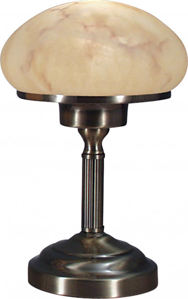 Pöytävalaisin Aneta Lighting August, Ø 180x280 mm, antiikkikupari, beige