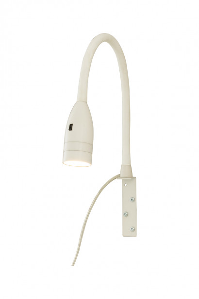 LED-sängynpäätyvalaisin Aneta Lighting Sensilo sensorilla, himmennettävä, valkoinen