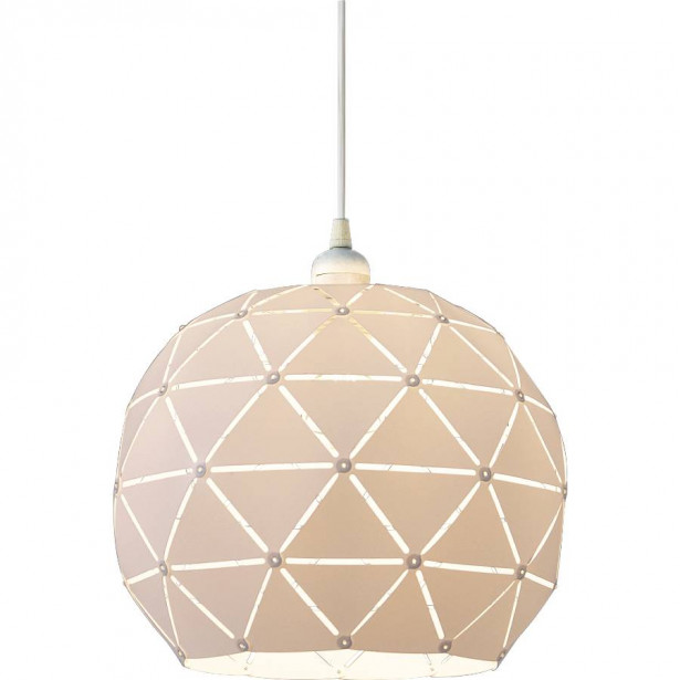 Kattovalaisin Aneta Lighting Lattice, Ø30cm, valkoinen