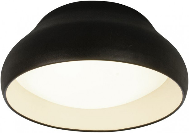 LED-kattoplafondi Aneta Lighting Sinus, 3000-6000K, musta