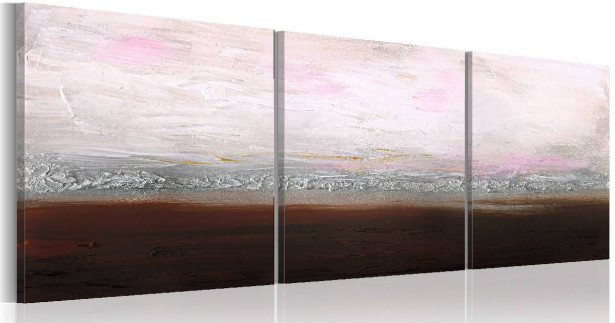Taulu Artgeist Rauhallinen rannikko, käsinmaalattu, 50x150cm