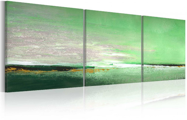 Taulu Artgeist Meri rannikolla, käsinmaalattu, 50x150cm