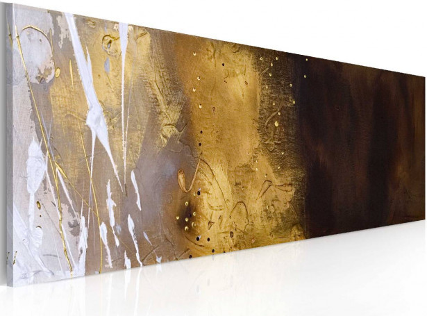 Taulu Artgeist Merenranta lähikuvassa, käsinmaalattu, 40x100cm