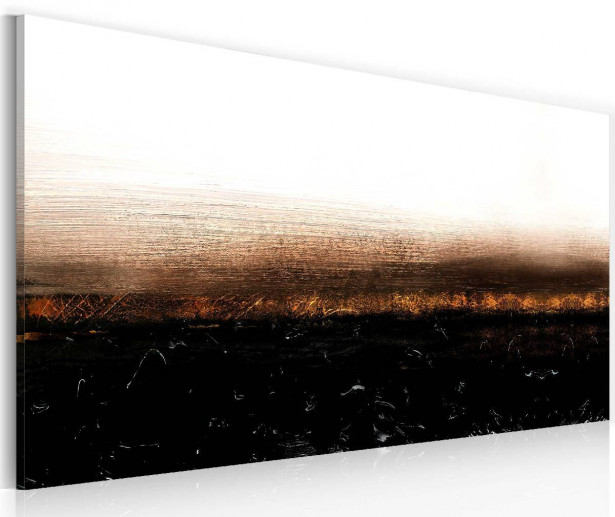 Taulu Artgeist Black soil, käsinmaalattu, 60x120cm