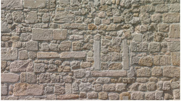 Sisustustarra Artgeist Stone Temple, 280x490cm
