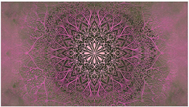 Sisustustarra Artgeist Mandala of Love II, 280x490cm