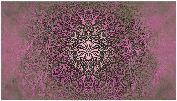 Sisustustarra Artgeist Mandala of Love II, 280x490cm