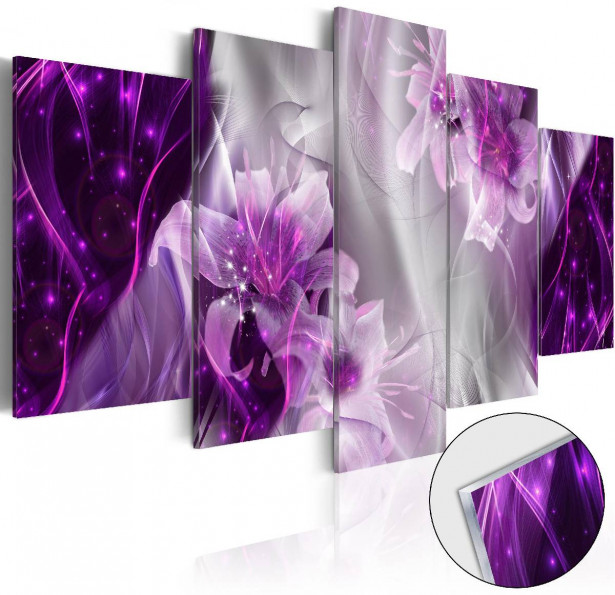 Akryylilasitaulu Artgeist Purple Utopia, eri kokoja