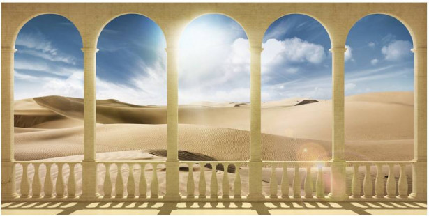 Kuvatapetti Artgeist Dream about Sahara, 550x270cm