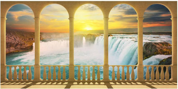Kuvatapetti Artgeist Dream about Niagara Falls, 550x270cm
