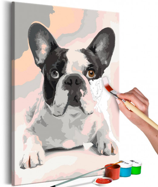DIY-taulu Artgeist French Bulldog , 60x40cm
