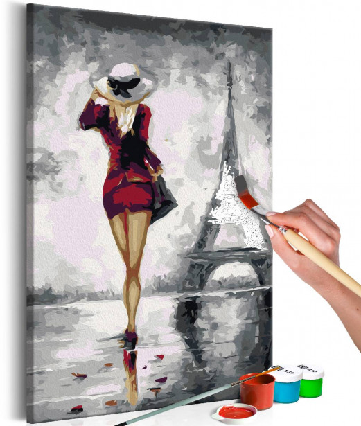 DIY-taulu Artgeist Parisian Girl, 60x40cm
