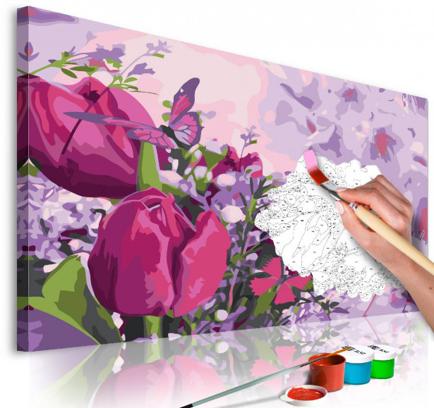 DIY-taulu Artgeist Tulips Meadow, 40x60cm