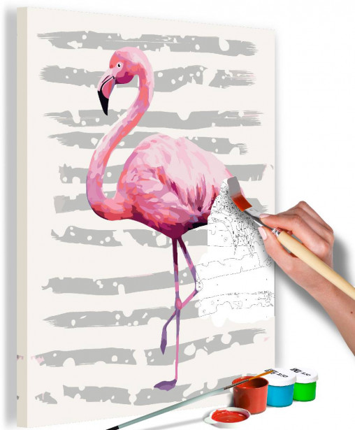 DIY-taulu Artgeist Beautiful Flamingo, 60x40cm