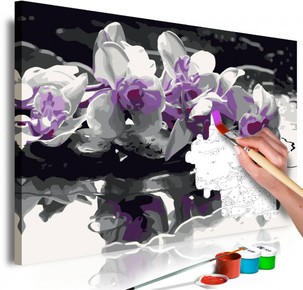 DIY-taulu Artgeist Purple Orchid, 40x60cm