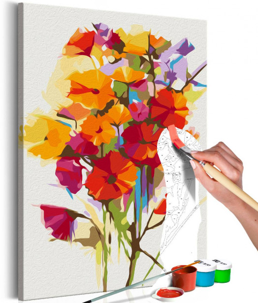 DIY-taulu Artgeist Summer Flowers, 60x40cm