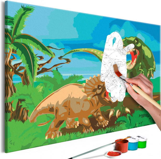 DIY-taulu Artgeist Fight for Territory, 40x60cm