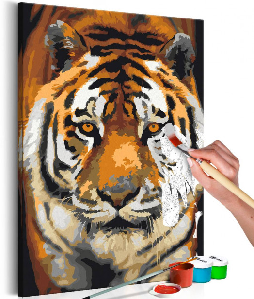 DIY-taulu Artgeist Asian Tiger, 60x40cm