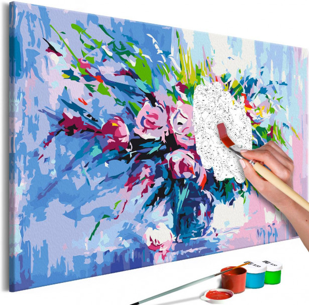 DIY-taulu Artgeist Colorful Bouquet, 40x60cm
