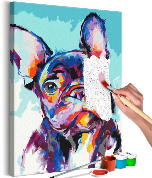 DIY-taulu Artgeist Bulldog Portrait, 60x40cm