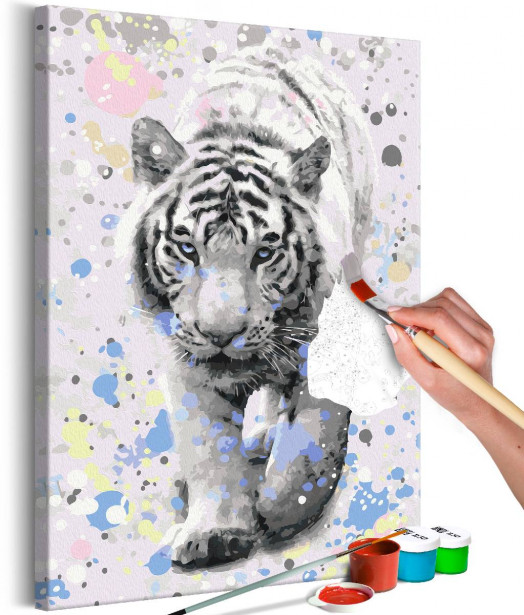 DIY-taulu Artgeist White Tiger , 60x40cm