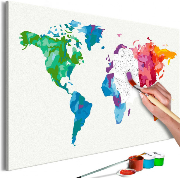 DIY-taulu Artgeist Colours of the World, 40x60cm