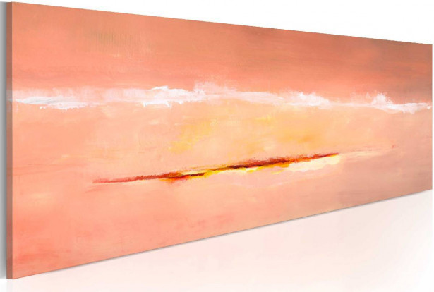 Taulu Artgeist Tiivistelmä - Daybreak, käsinmaalattu, 40x100cm