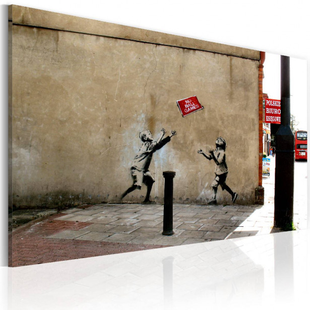 Taulu Artgeist No ball games - Banksy 40x60cm