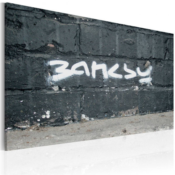 Taulu Artgeist Banksy: signature 40x60cm