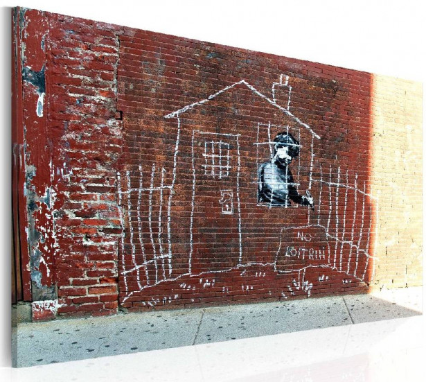 Taulu Artgeist Grounded - Banksy 40x60cm