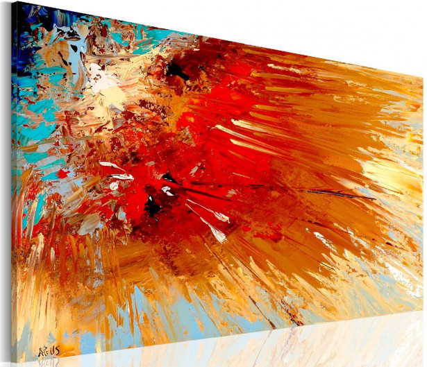 Taulu Artgeist Explosion, käsinmaalattu, 60x90cm