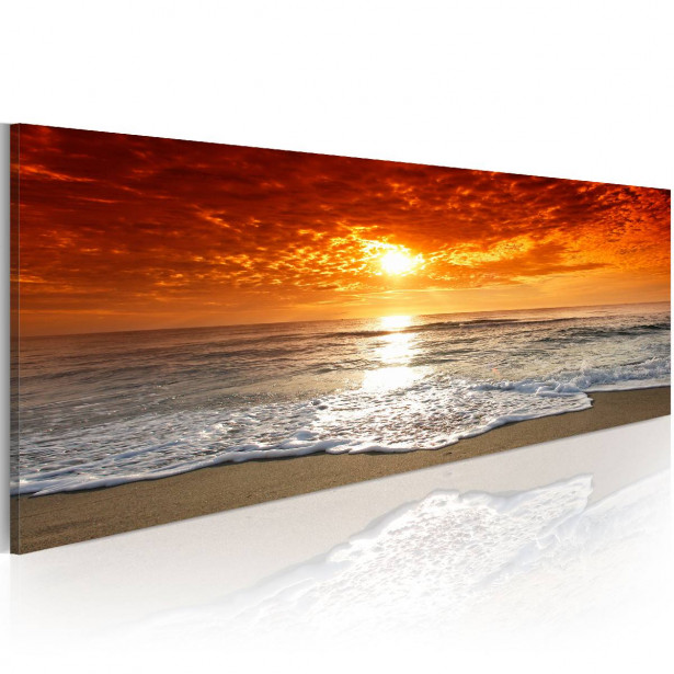 Taulu Artgeist Romantic sunset 45x135cm