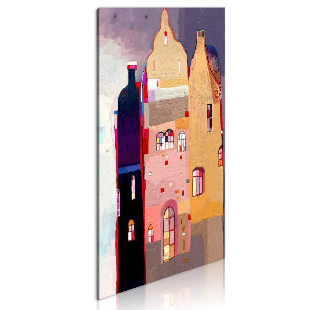 Taulu Artgeist Fabulous townhouse 80x40cm