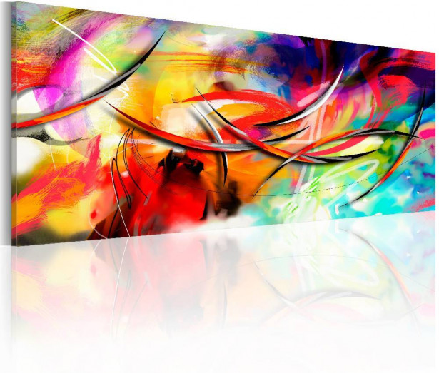 Canvas-taulu Artgeist Dance of the rainbow, eri kokoja