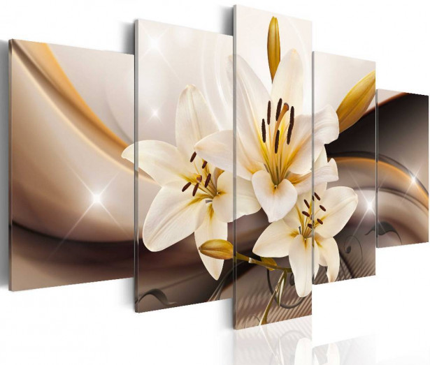 Canvas-taulu Artgeist Shiny Lily, eri kokoja