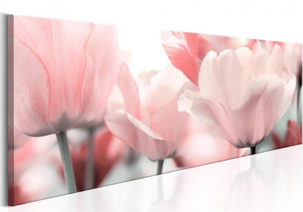 Canvas-taulu Artgeist Pink Tulips, eri kokoja