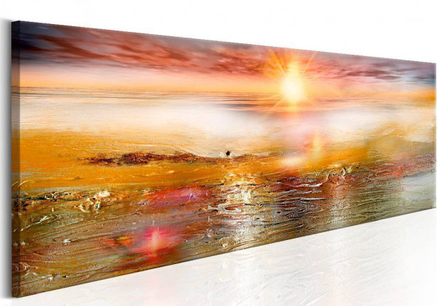 Canvas-taulu Artgeist Orange Sea, eri kokoja