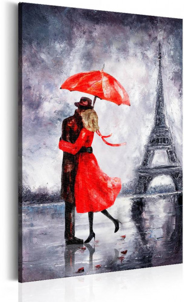 Canvas-taulu Artgeist Love in Paris, eri kokoja