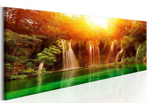 Canvas-taulu Artgeist Nature: Magnificent Waterfall, eri kokoja