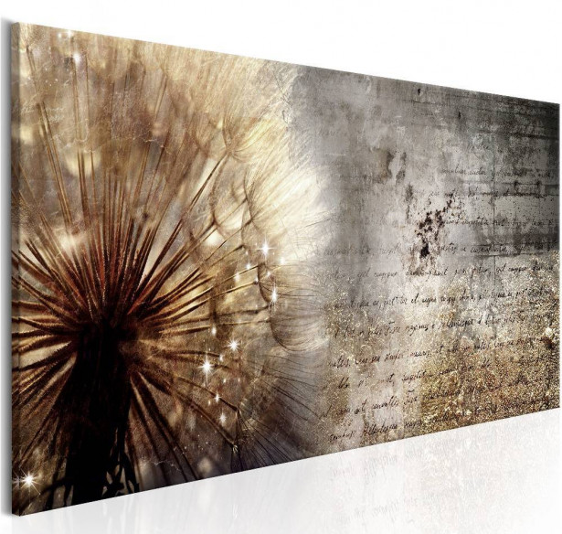 Canvas-taulu Artgeist Dandelion on Concrete, eri kokoja