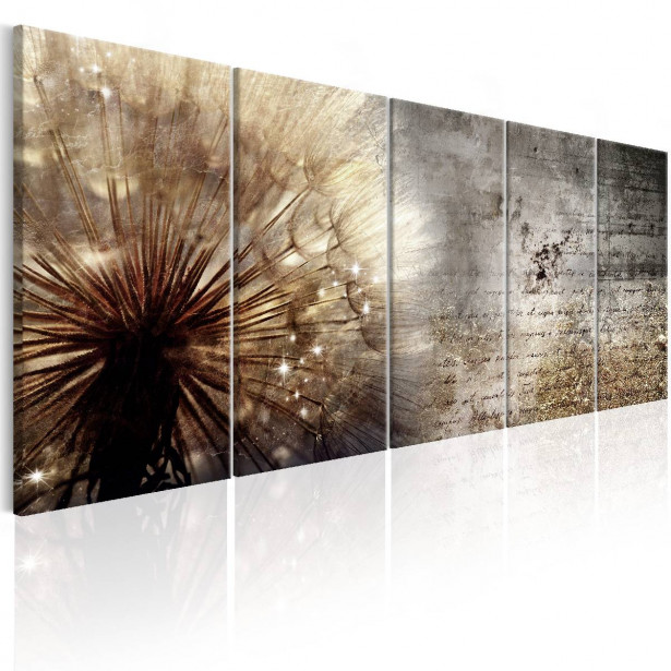 Taulu Artgeist Beige Dandelion 90x225cm