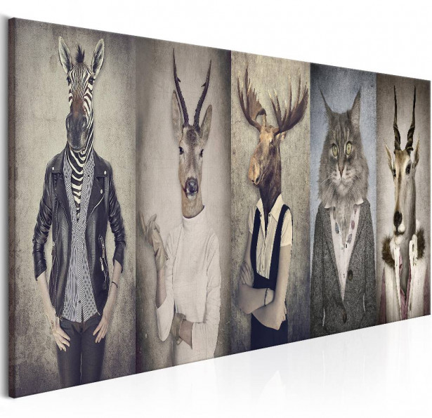 Canvas-taulu Artgeist Animal Masks, eri kokoja