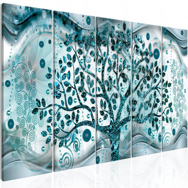 Canvas-taulu Artgeist Tree and Waves, eri kokoja