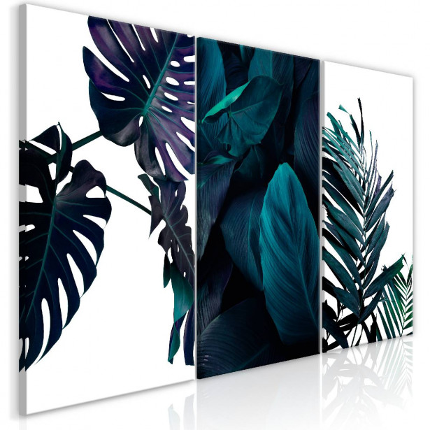 Taulu Artgeist Cold Leaves 3-osainen 60x120cm