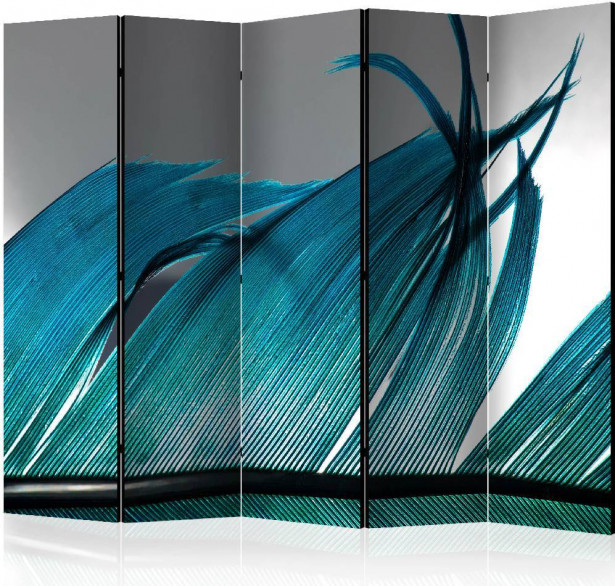 Sermi Artgeist Turquoise Feather II, 225x172cm