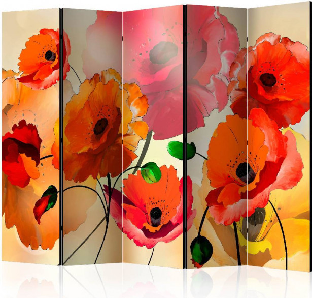 Sermi Artgeist Velvet Poppies II, 225x172cm