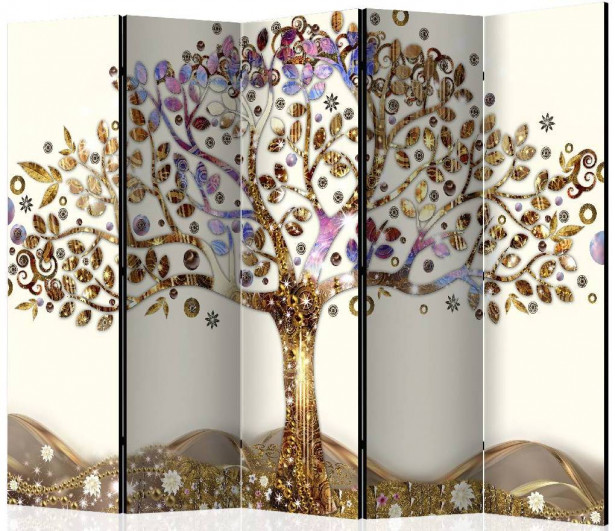 Sermi Artgeist Golden Tree II, 225x172cm