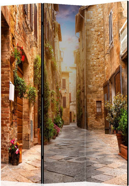 Sermi Artgeist Colourful Street in Tuscany, 135x172cm