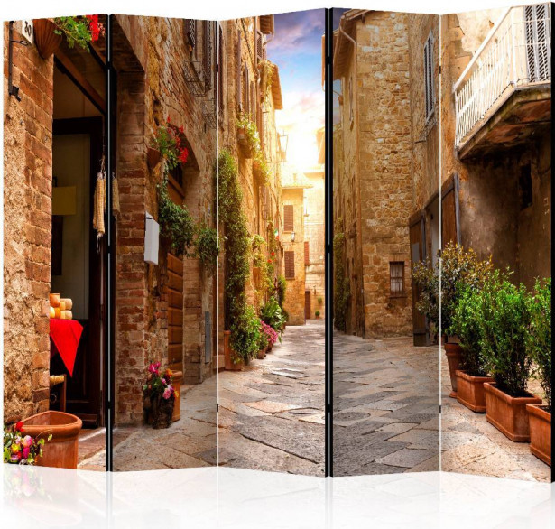 Sermi Artgeist Colourful Street in Tuscany II, 225x172cm